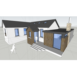 Milgavie - conversion and extension of a derelict primary school into a family home