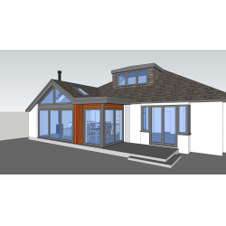 Newton Mearns - rear extension to dormer bungalow
